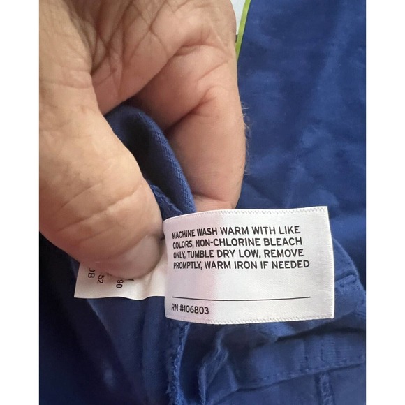 Duluth Trading Henley Shirt Mens Medium Longtail‎ Blue Fit Long Sleeve New NWT - Picture 5 of 6